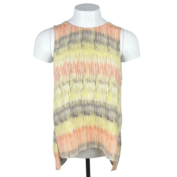 PARKER 100% Silk Blouse Split Rear Sz Small - Picture 1 of 5